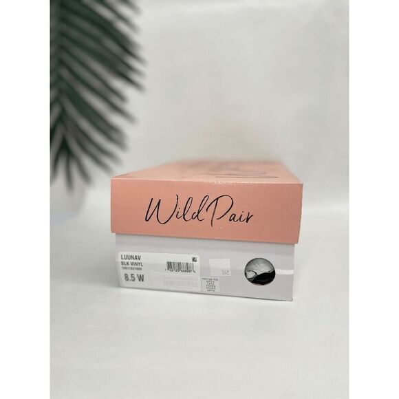 Wild Pair Women's Luuna Slide Dress Sandals - Black 8.5W - Picture 6 of 7